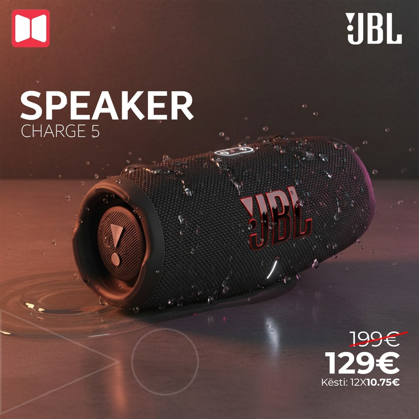 Muzikë pa limite me JBL Charge