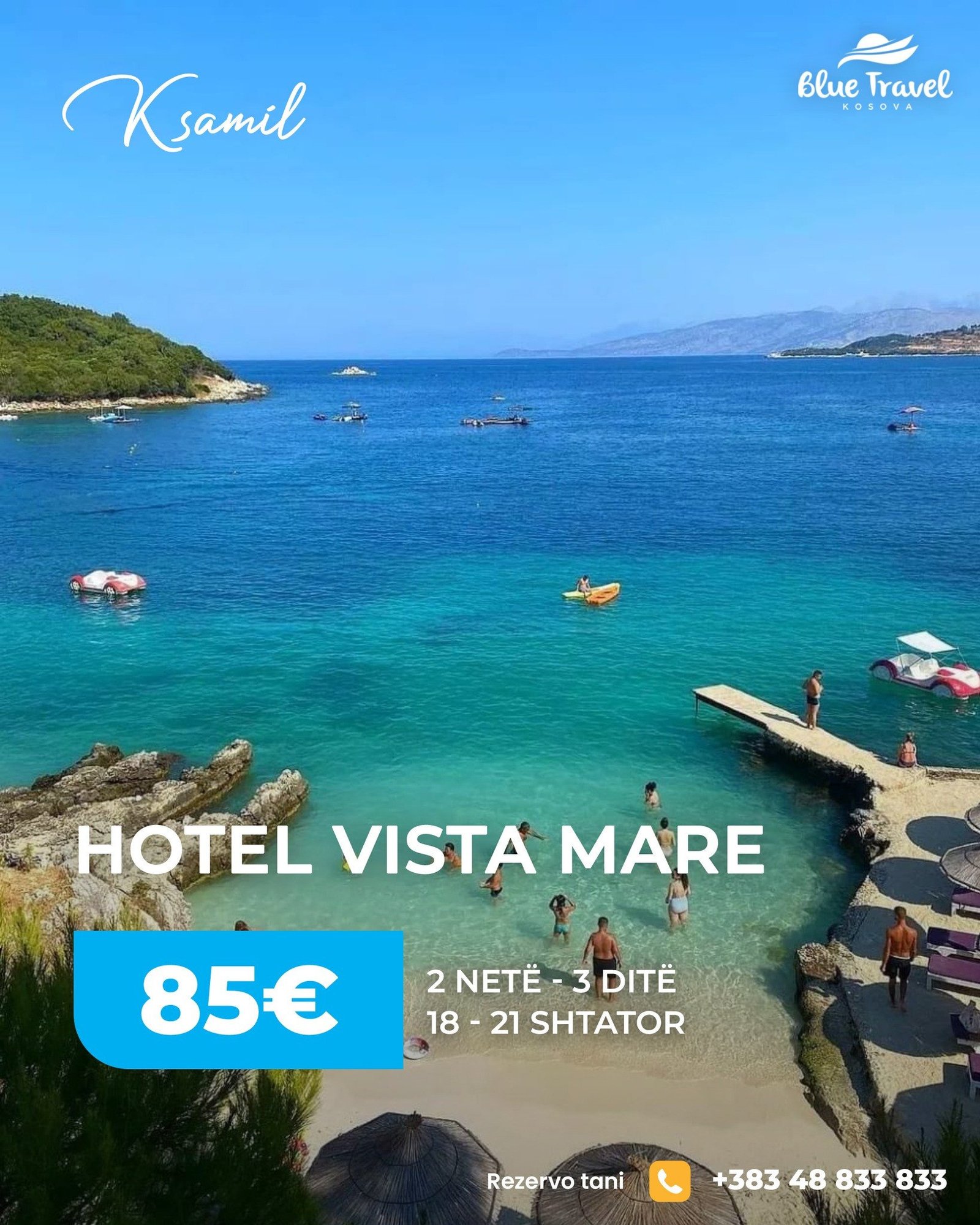 Shijo 2 netë e 3 ditë në Hotel Vista Mare
