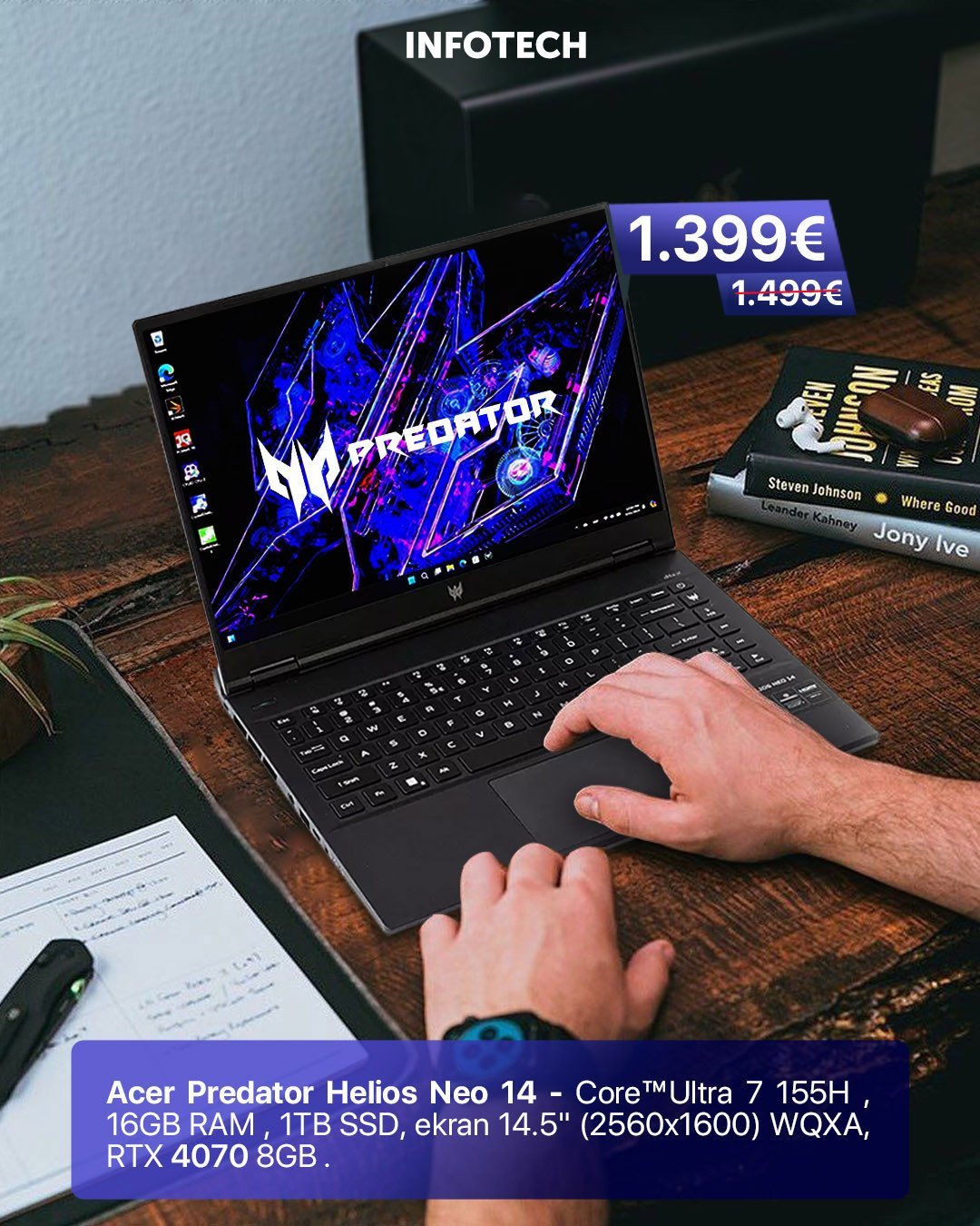 Super Ofertë – Acer Predator Helios Neo 14