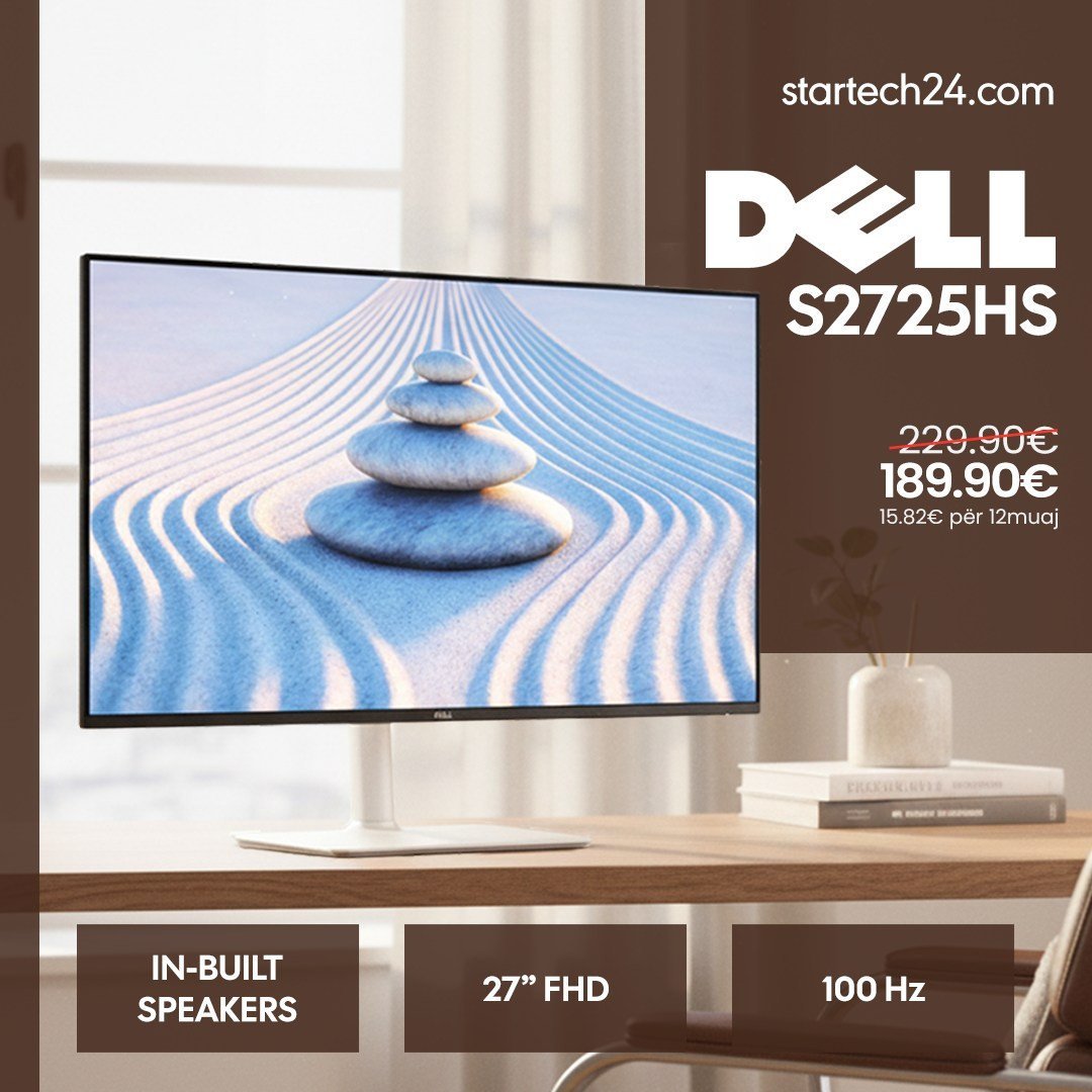 Monitori Dell S2725HS – 27” FHD