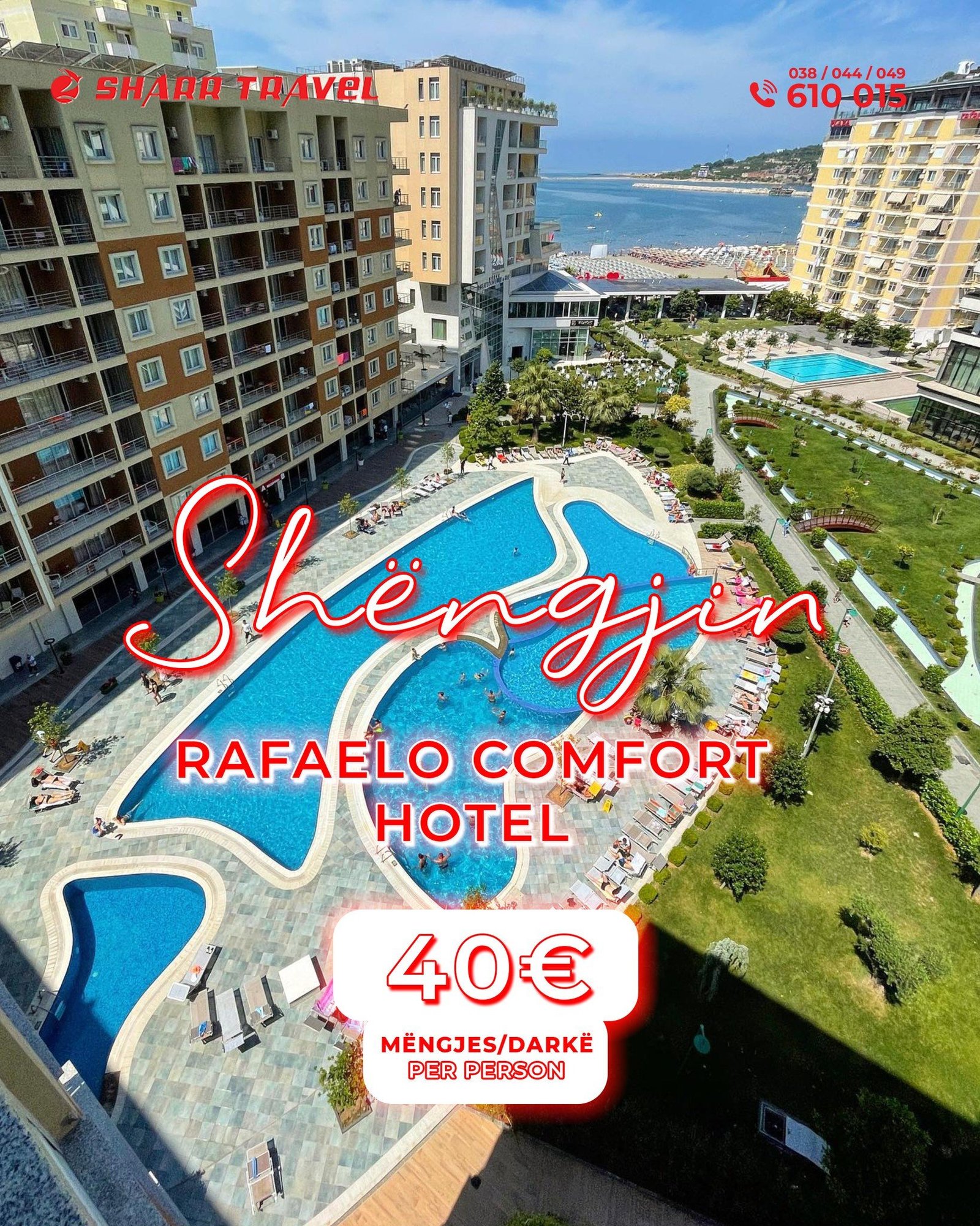 RAFAELO COMFORT 4★ HOTEL – SHËNGJIN