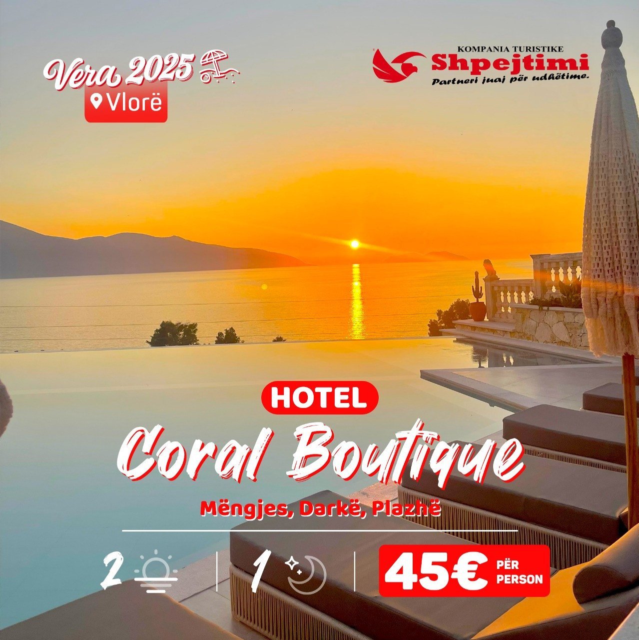 SUPER ZBRITJE SHTATORI  HOTELI MË I RI NË VLORE