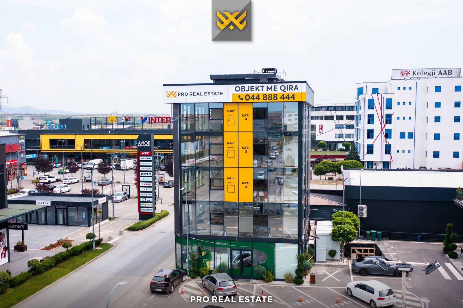 Objekt me qira | 572m² | Fushë Kosovë