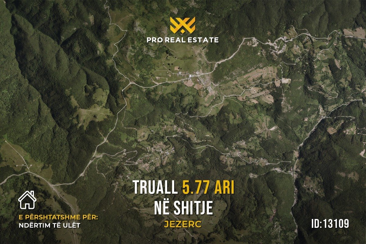 Truall për shitje | 5.77 Ari | Jezerc