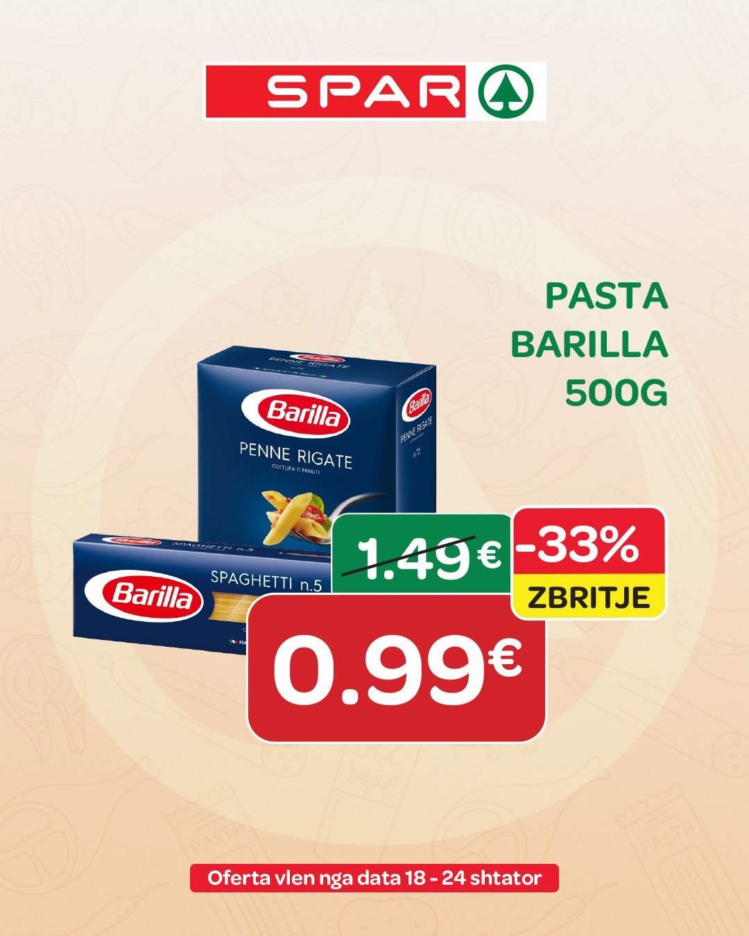 Ejani në SPAR dhe gjeni produktet më të mira në zbritje