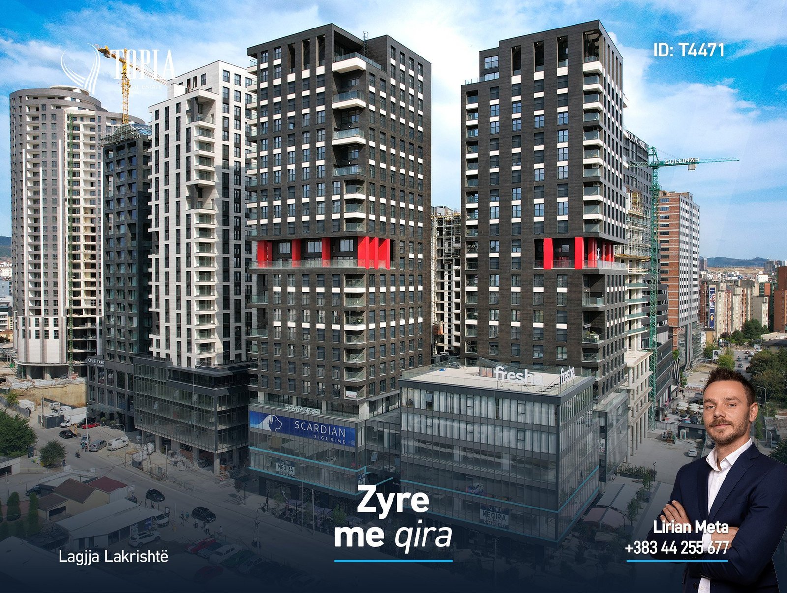 Zyre me qira në lagjen Lakrishtë