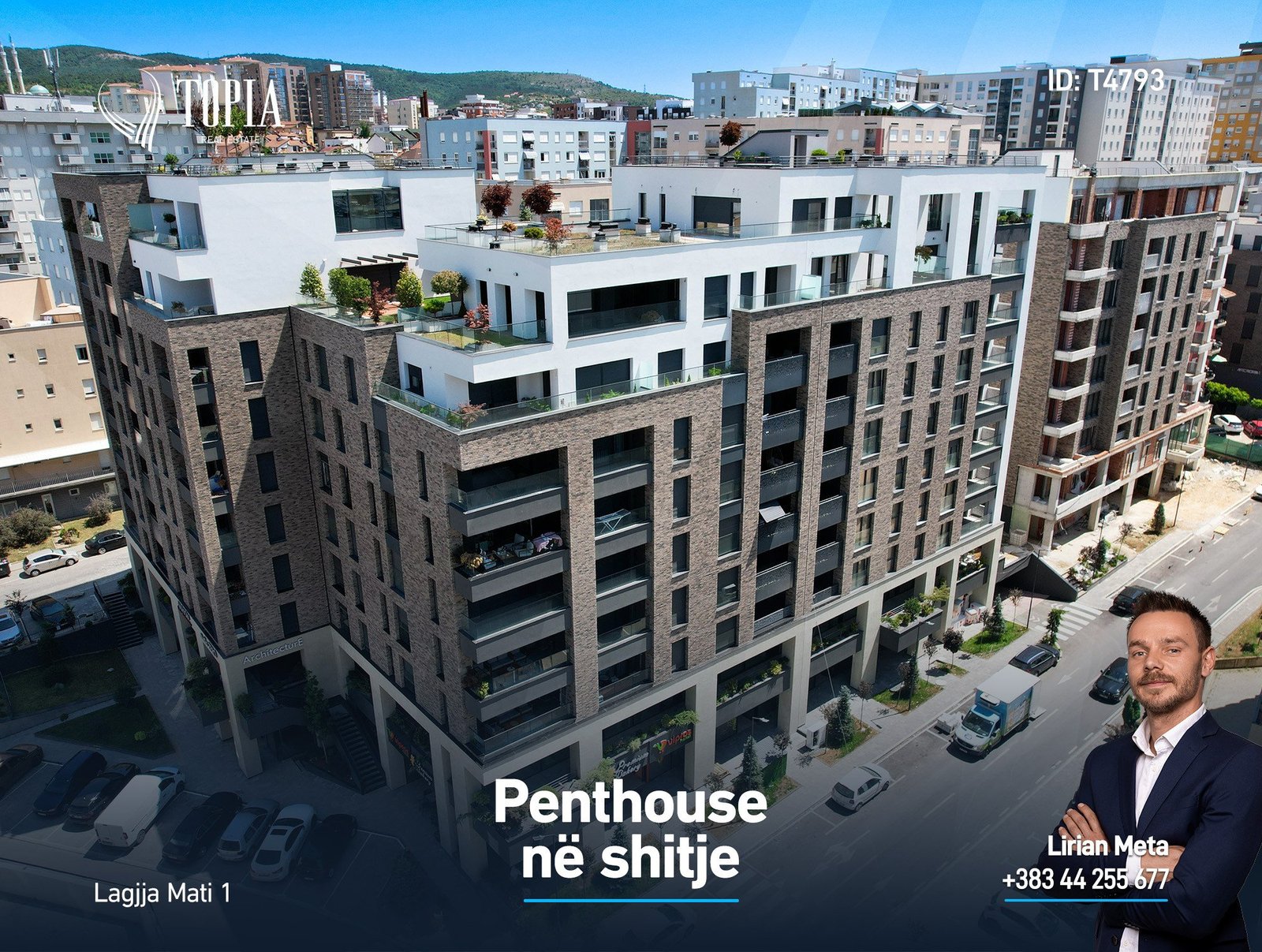 Penthouse në shitje ne lagjen Mati