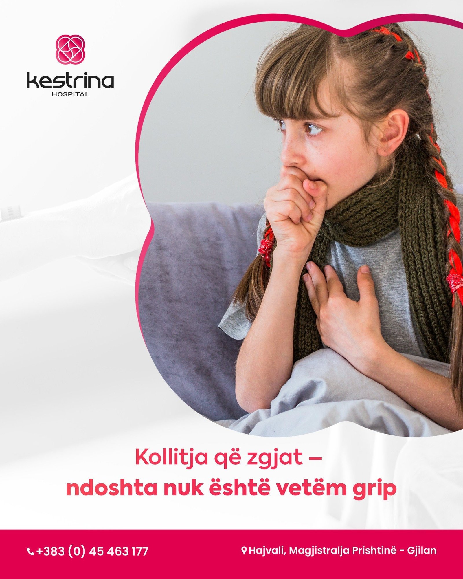 Nëse kollitja zgjat më shumë se 10 ditë te fëmija, mund të jetë astmë, alergji, bronkit apo infeksion bakterial