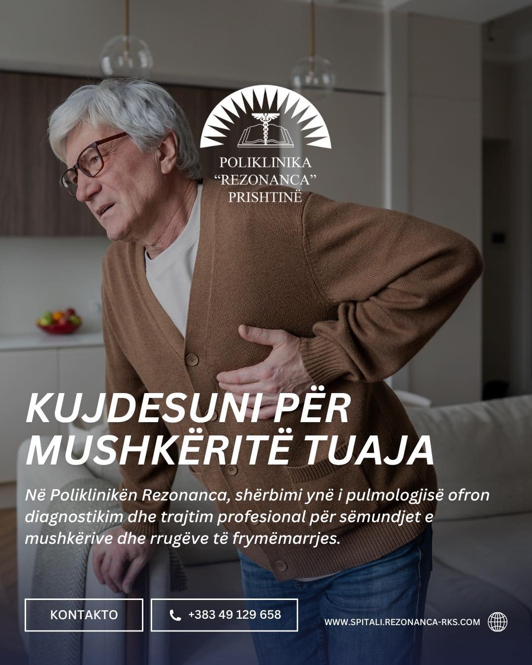 Vështirësi në frymëmarrje, kollë e vazhdueshme apo dhimbje në gjoks?