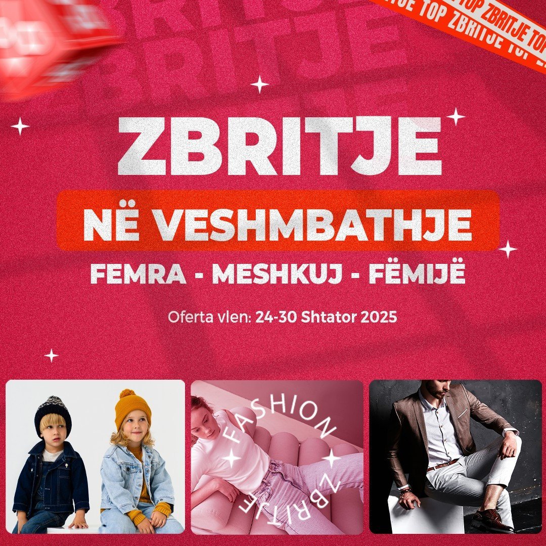 Shfletoni fletushkën dhe përfitoni nga 24–30 shtator 2025.