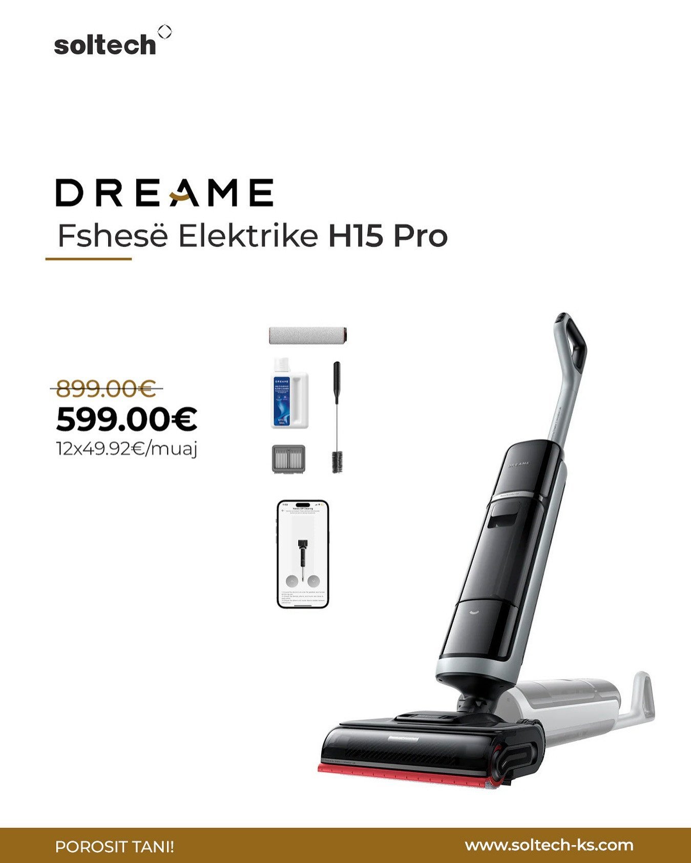 PASTËRTI E MENÇUR ME DREAME H15 Pro