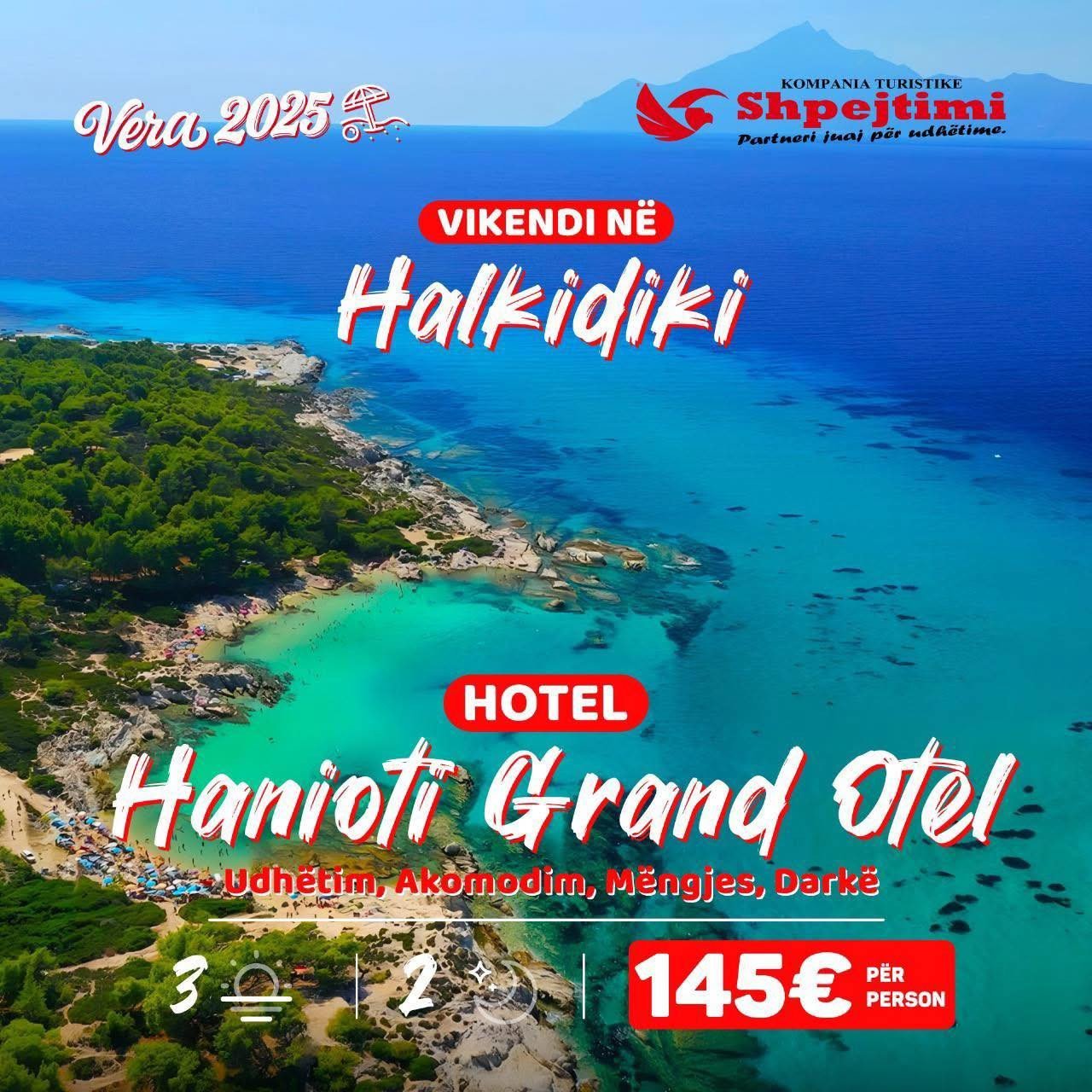 Super Ofertë për Halkidiki – Parajsa e Greqisë