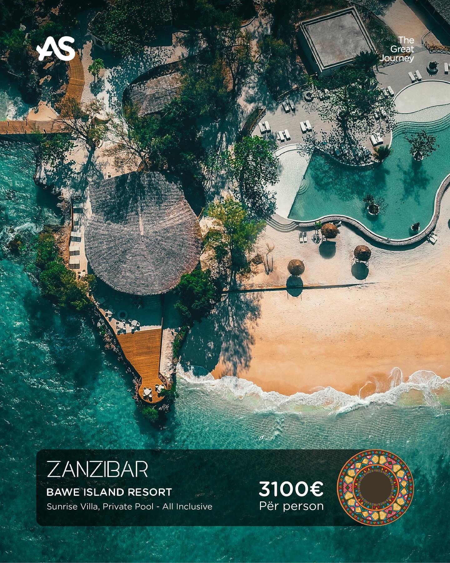 Bawe Island Zanzibar (Sunrise Villa – Private Pool)