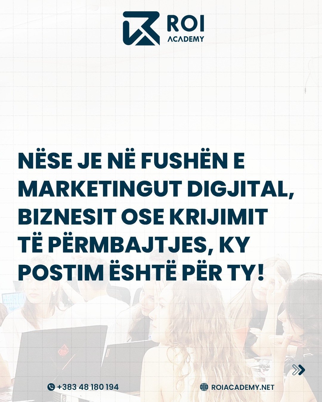 Regjistrohu në Akademinë e AI për Biznes, Marketing & Content dhe përfito 60% ZBRITJE
