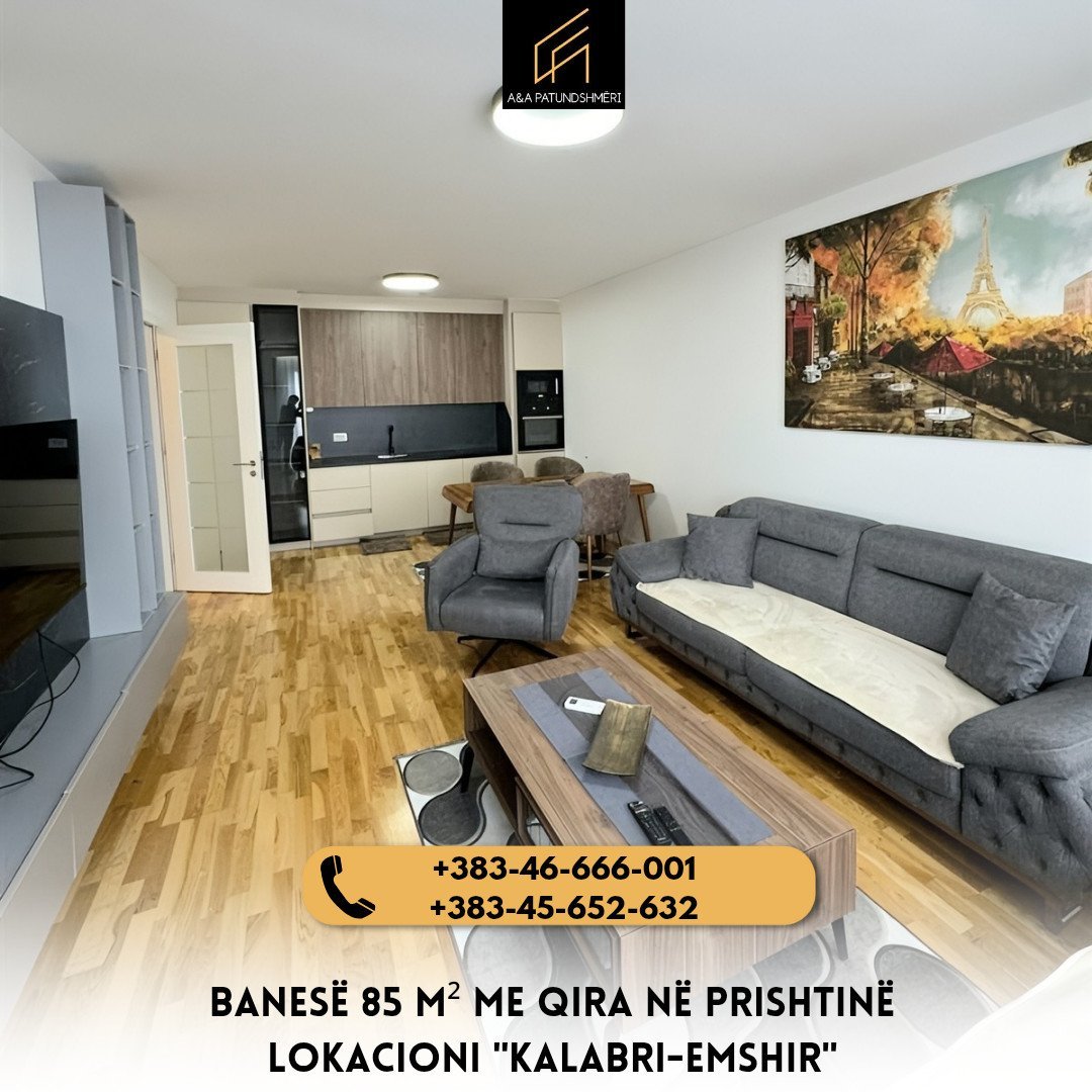 Banesë 85m² me Qira Prishtinë/Kalabri