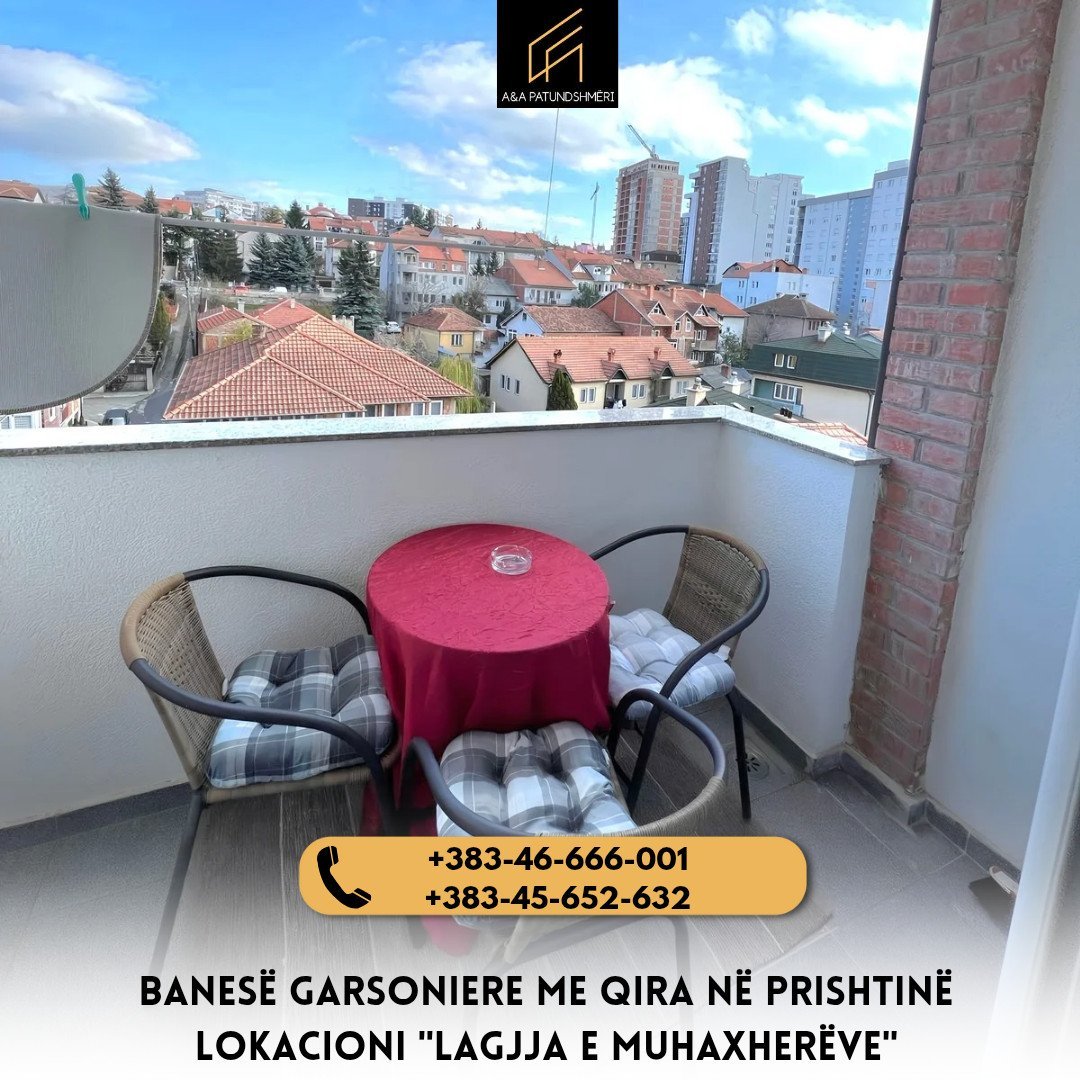 Banesë Garsoniere me Qira Prishtinë/Lagjja e Muhaxherëve