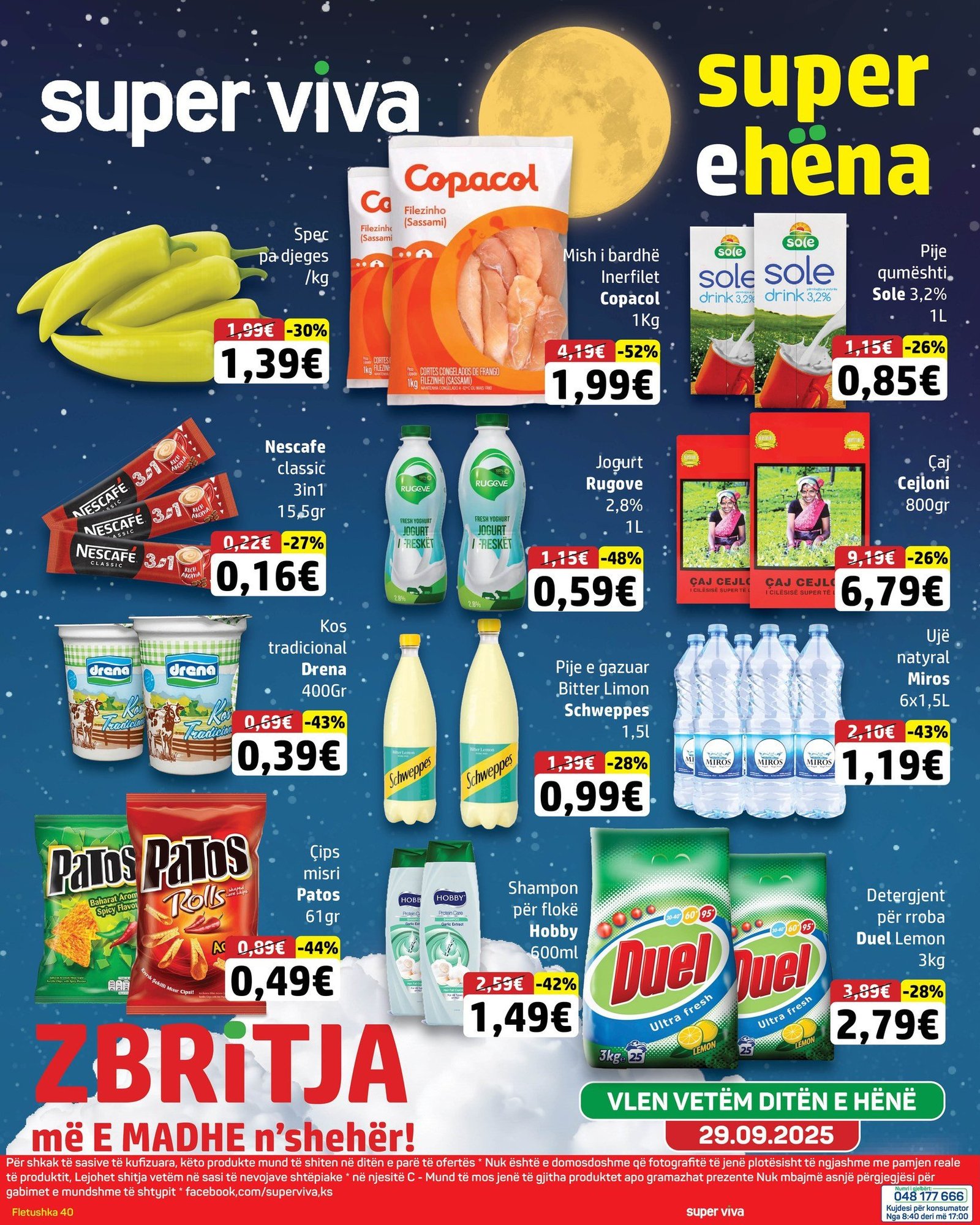 Zbritja më e madhe n’shehër po vjen