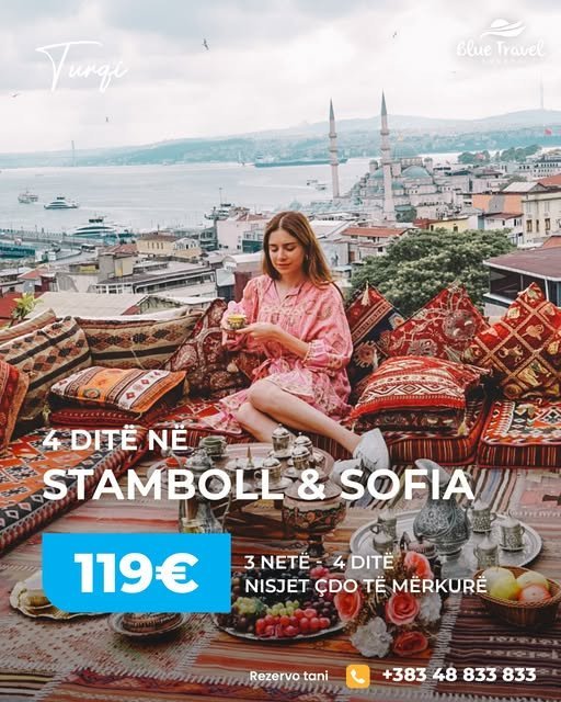 STAMBOLL 4 DITË VETËM 119€ – OFERTË SPECIALE