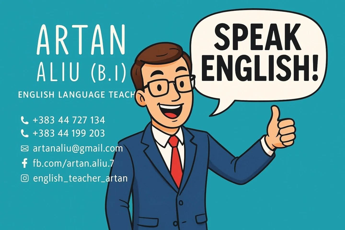 Learn English with Artan Aliu
