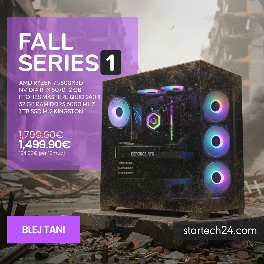 Fall Series 1 - Gaming PC me AMD Ryzen