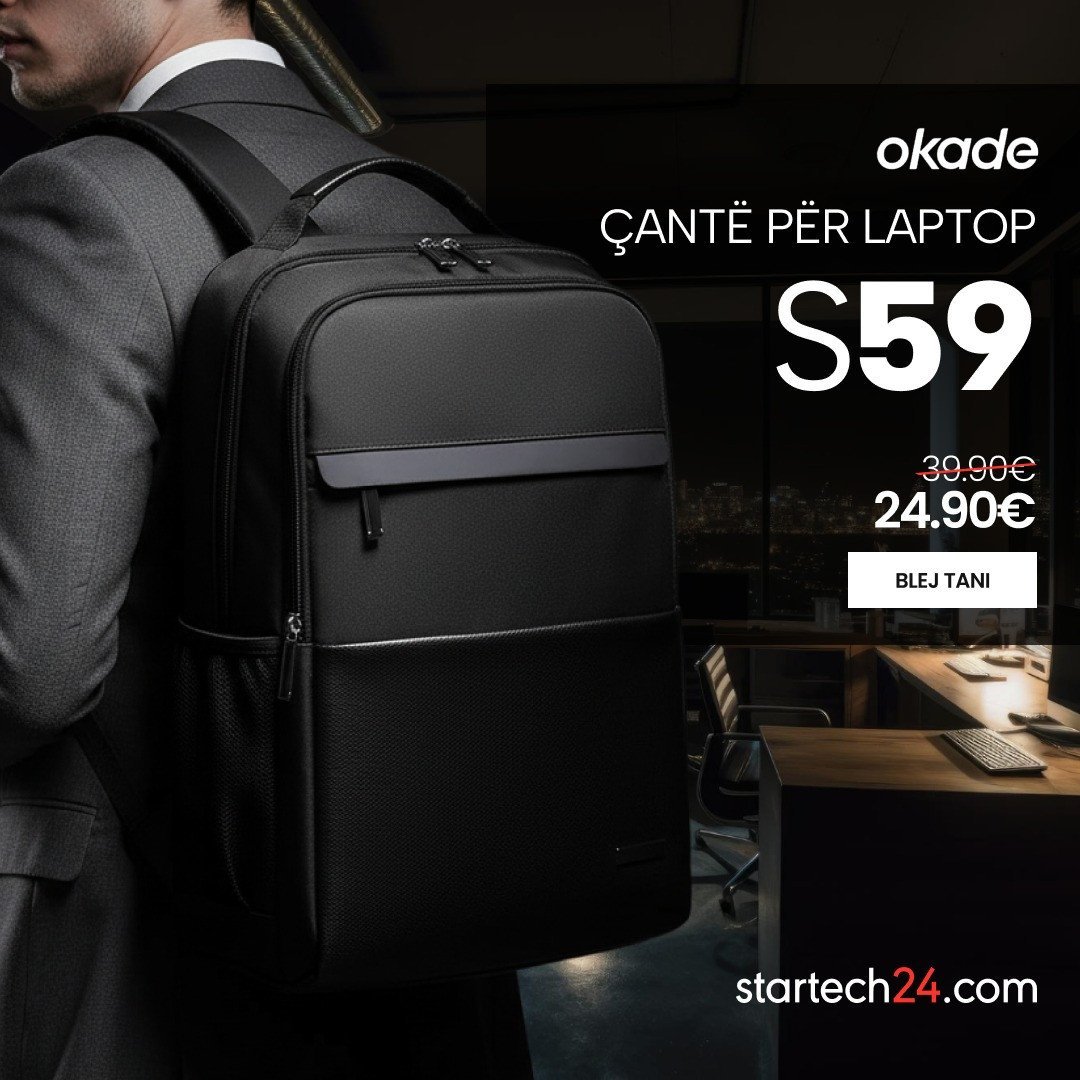 Çantë për laptop Okade S59 – stil dhe prakticitet për përditshmërinë tuaj