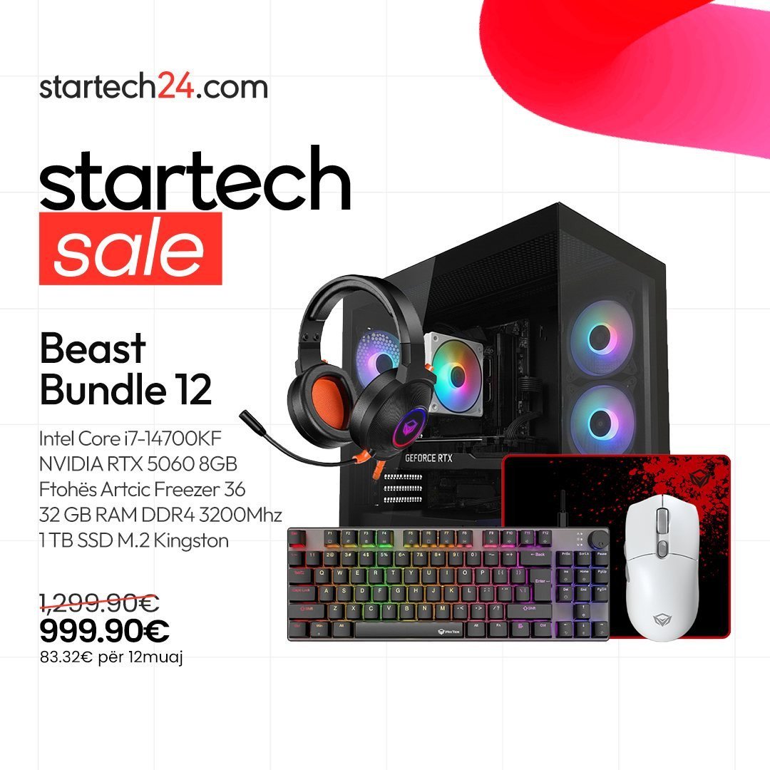 Beast Bundle 12 – PC gaming i fuqishëm