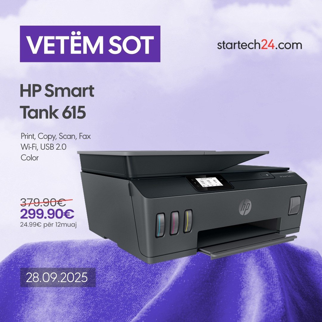 HP Smart Tank 615 – Multifunksional