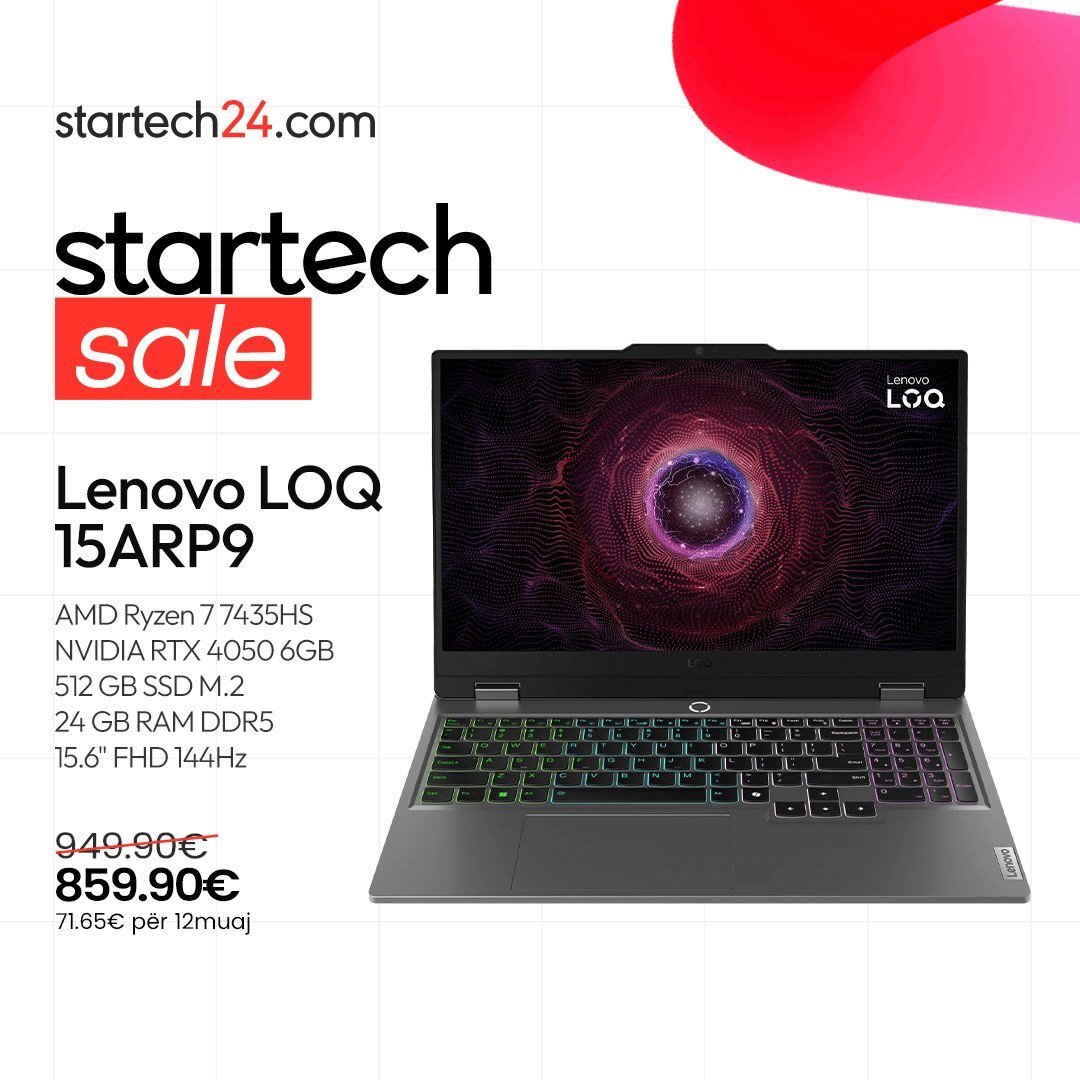 Lenovo LOQ 15ARP9 – Ryzen