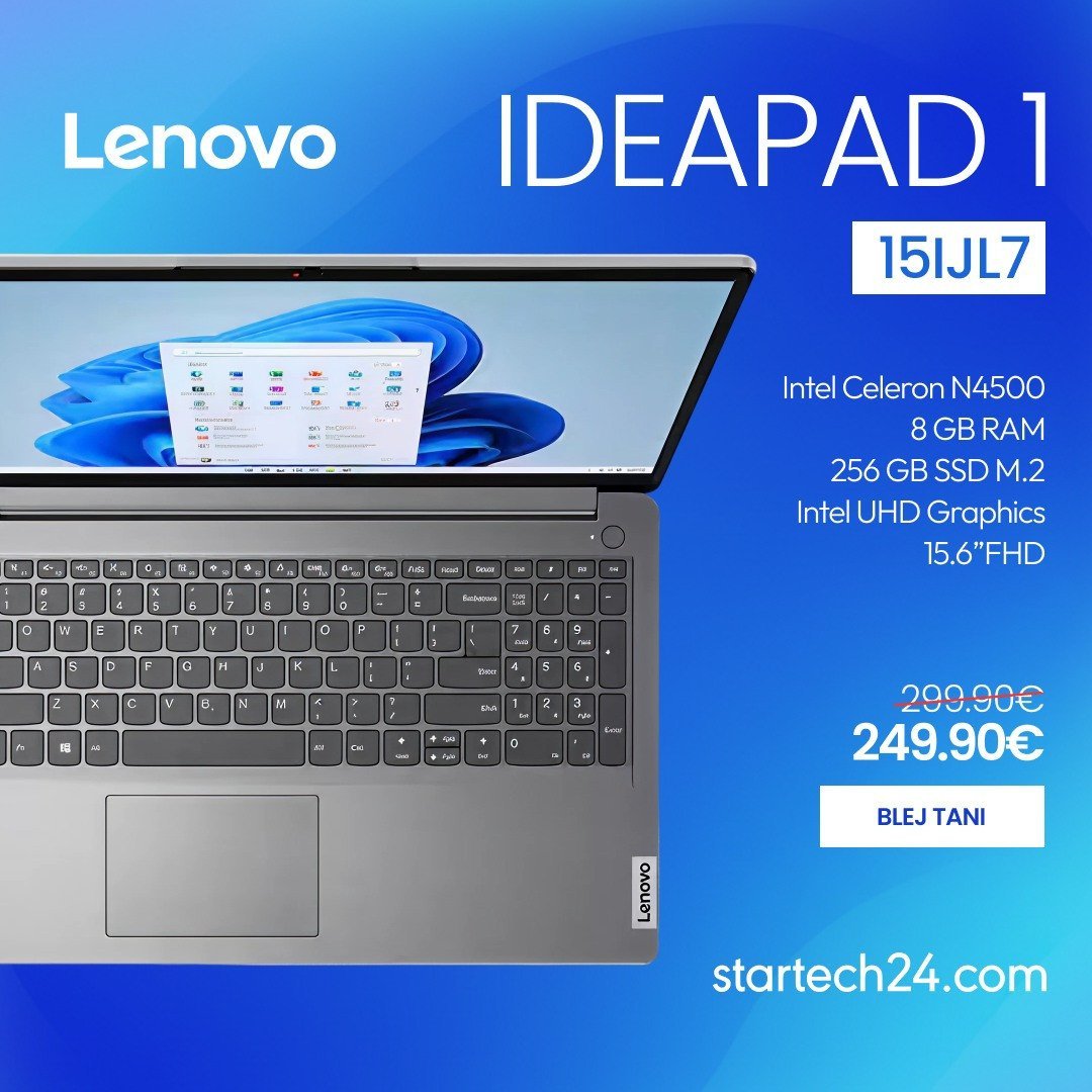 Lenovo Ideapad 1 – laptop praktik