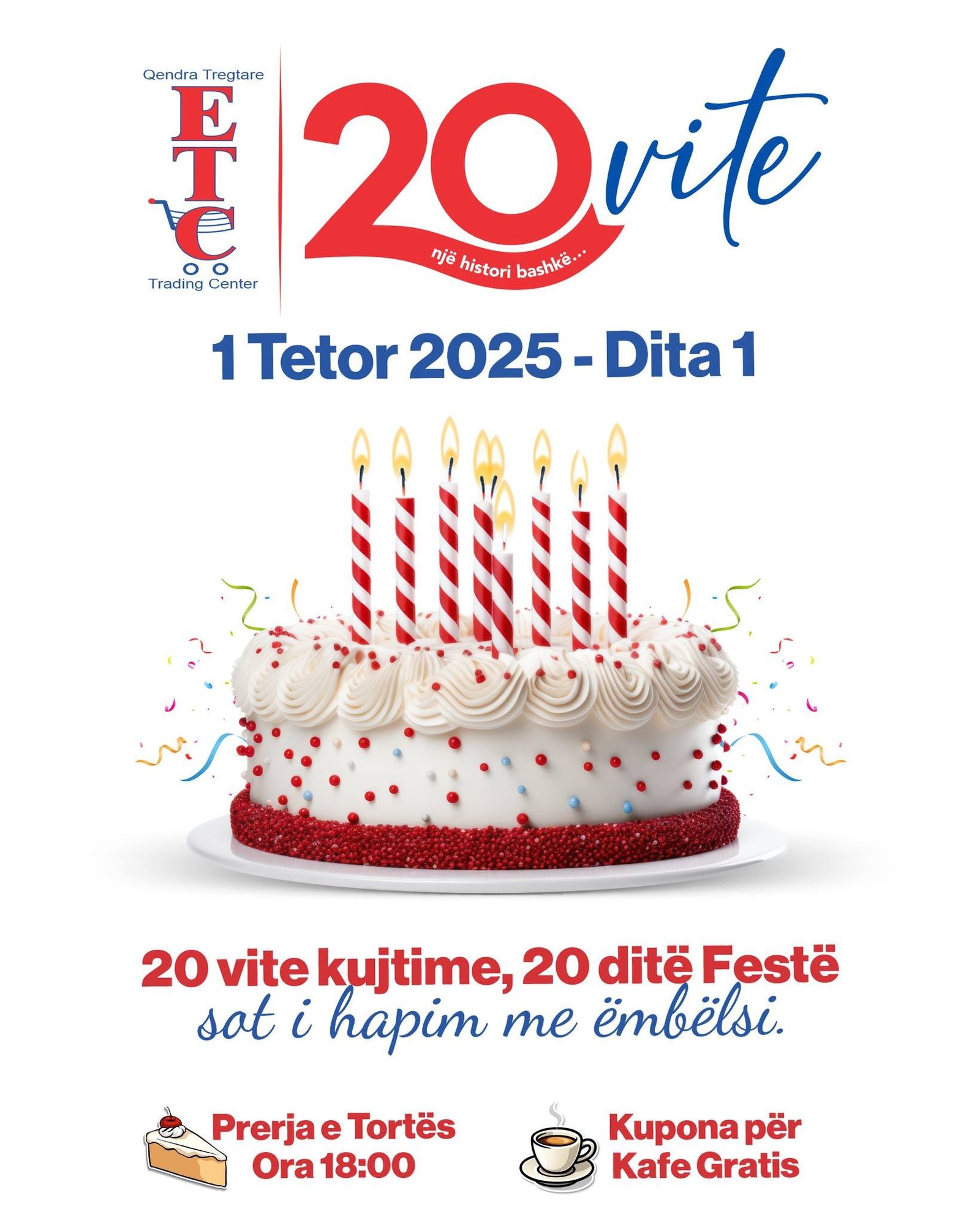 ETC - 20 VITE një histori bashkë