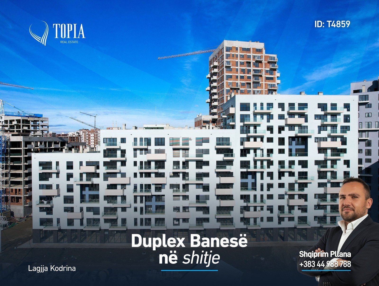 Duplex banesë në shitje në lagjen Mati 1 – Kodrina