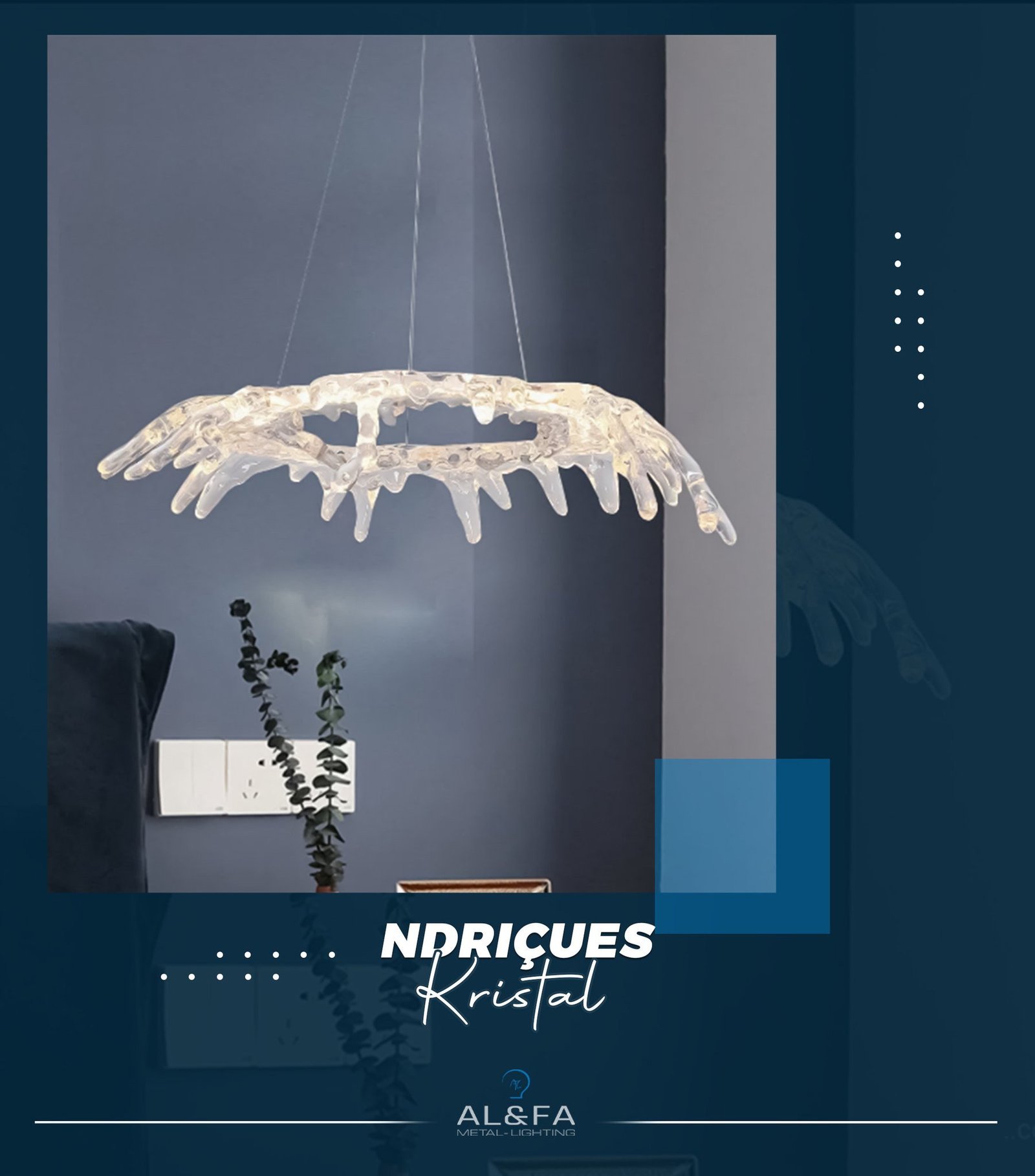 Një ndriçues unik dhe artistik