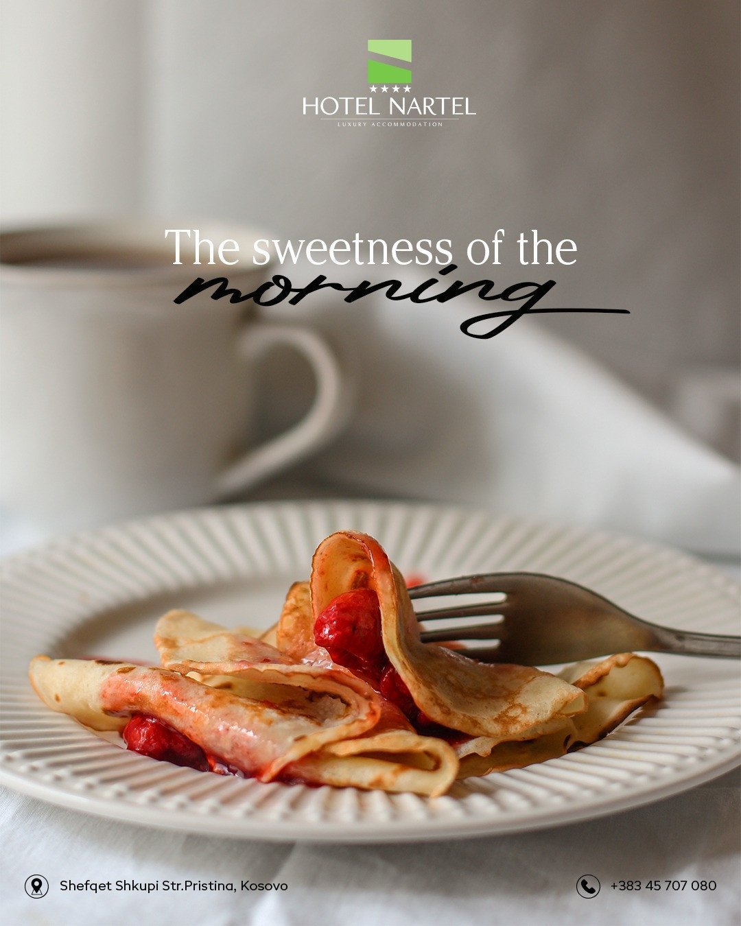 Good mornings start with little joys