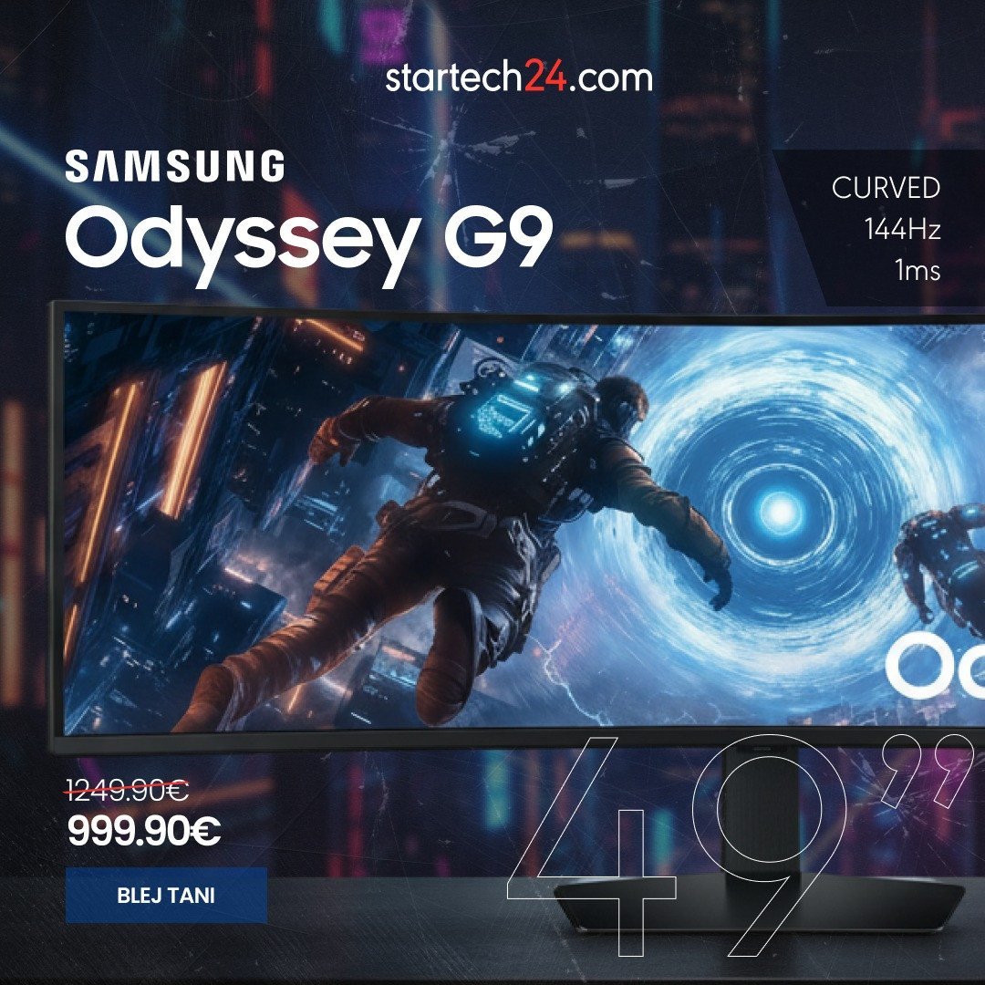 Samsung Odyssey G9 – Monitor 49”