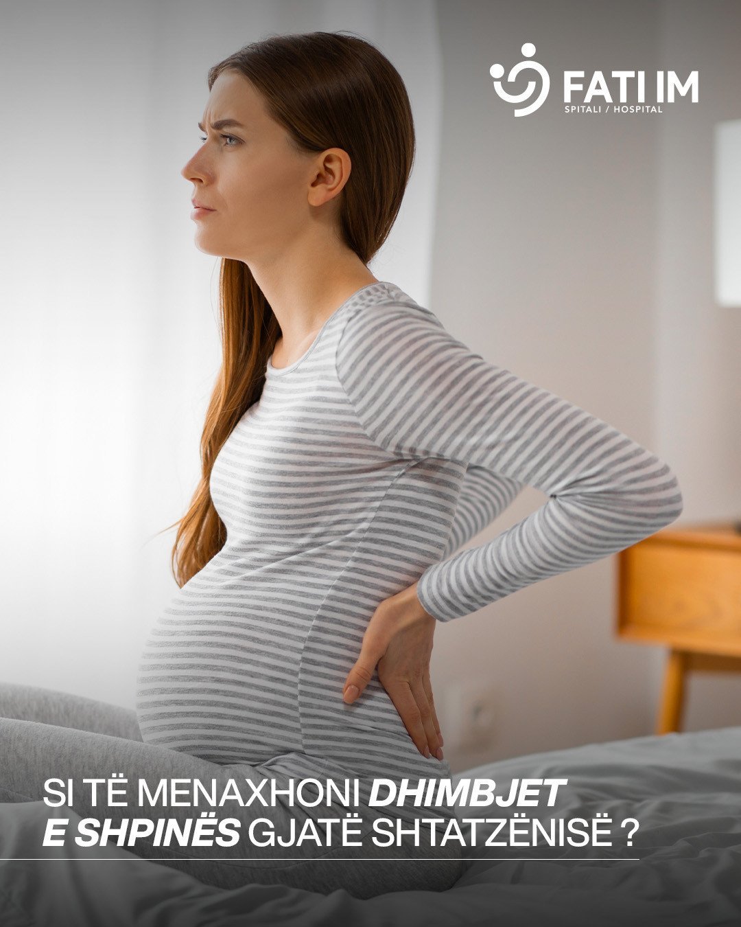 SI TË MENAXHONI DHIMBJET E SHPINËS GJATË SHTATZËNISË ?