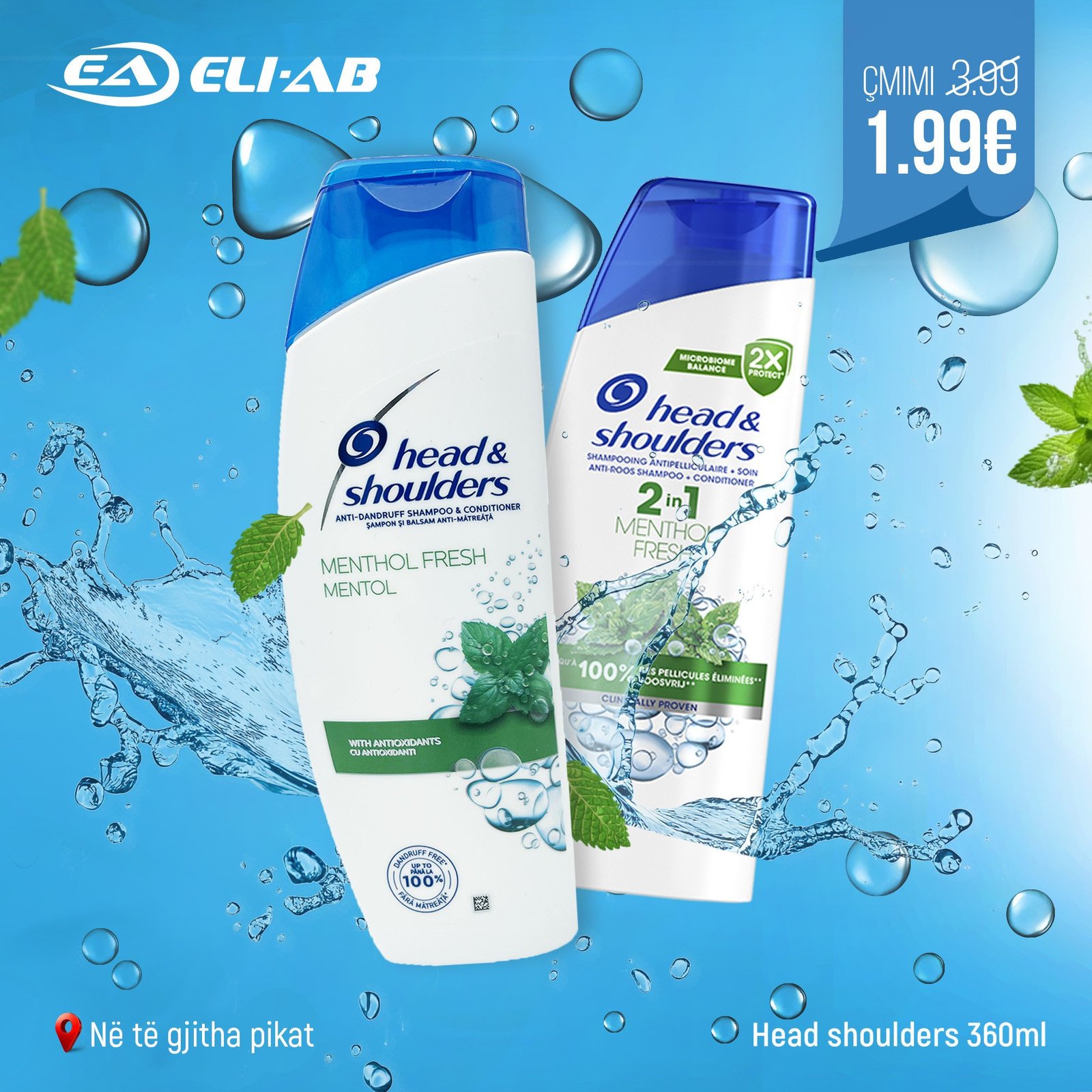 Shampo Head & Shoulders 360ml