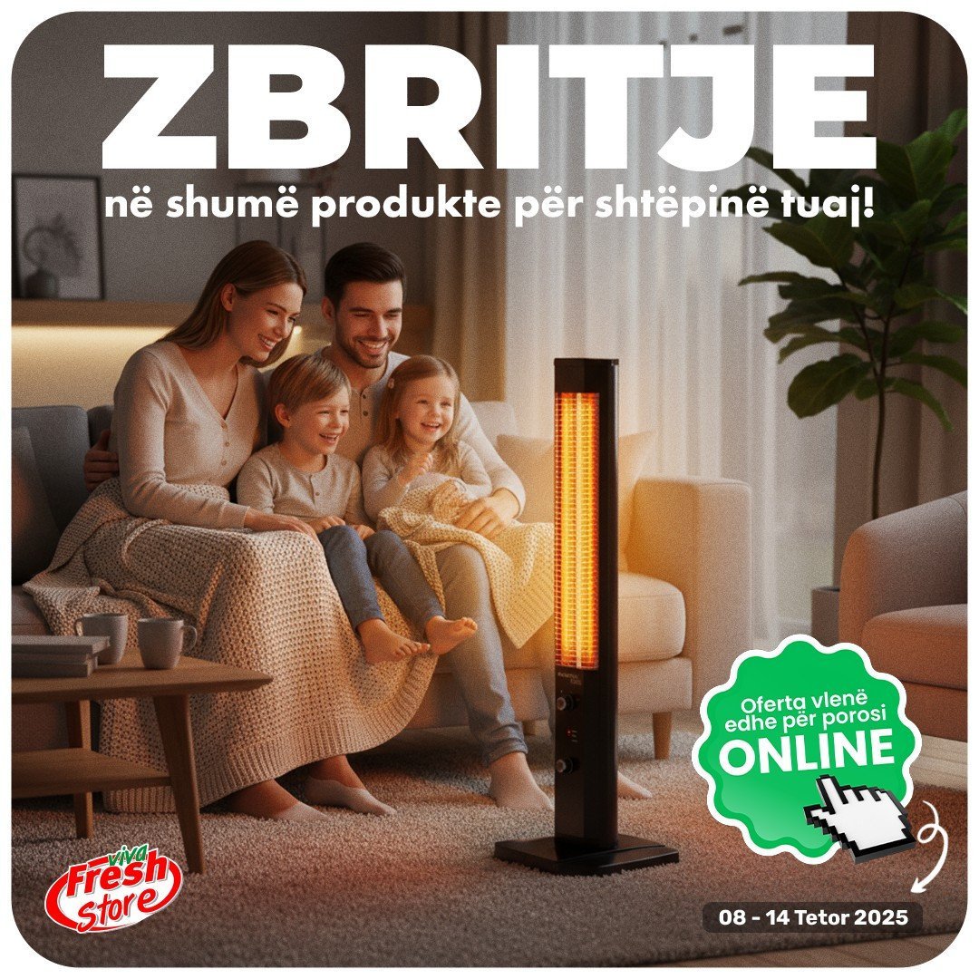 ZBRITJE në shumë produkte për shtëpinë tuaj