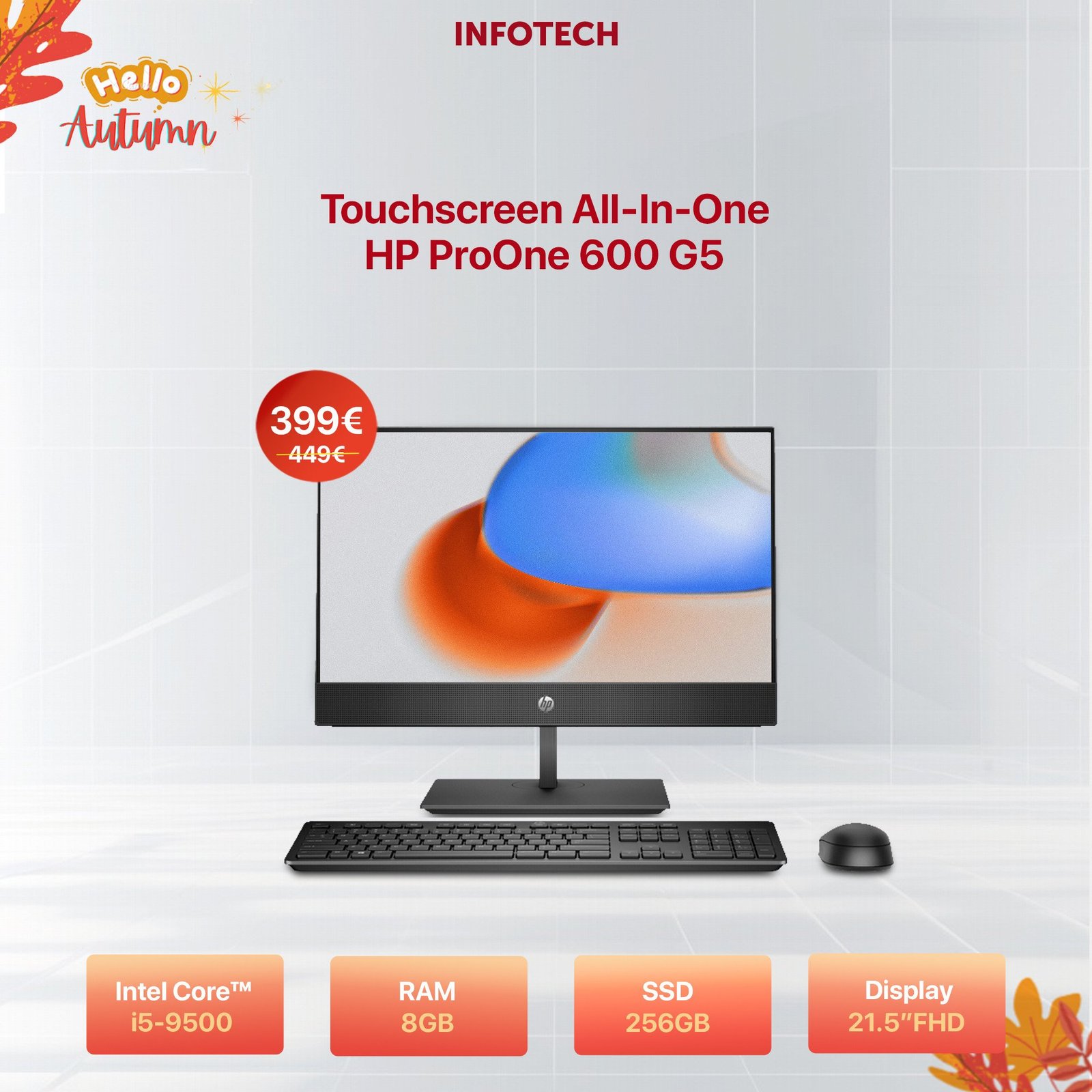 Hello Autumn - Kompjuter Touchscreen All-In-One