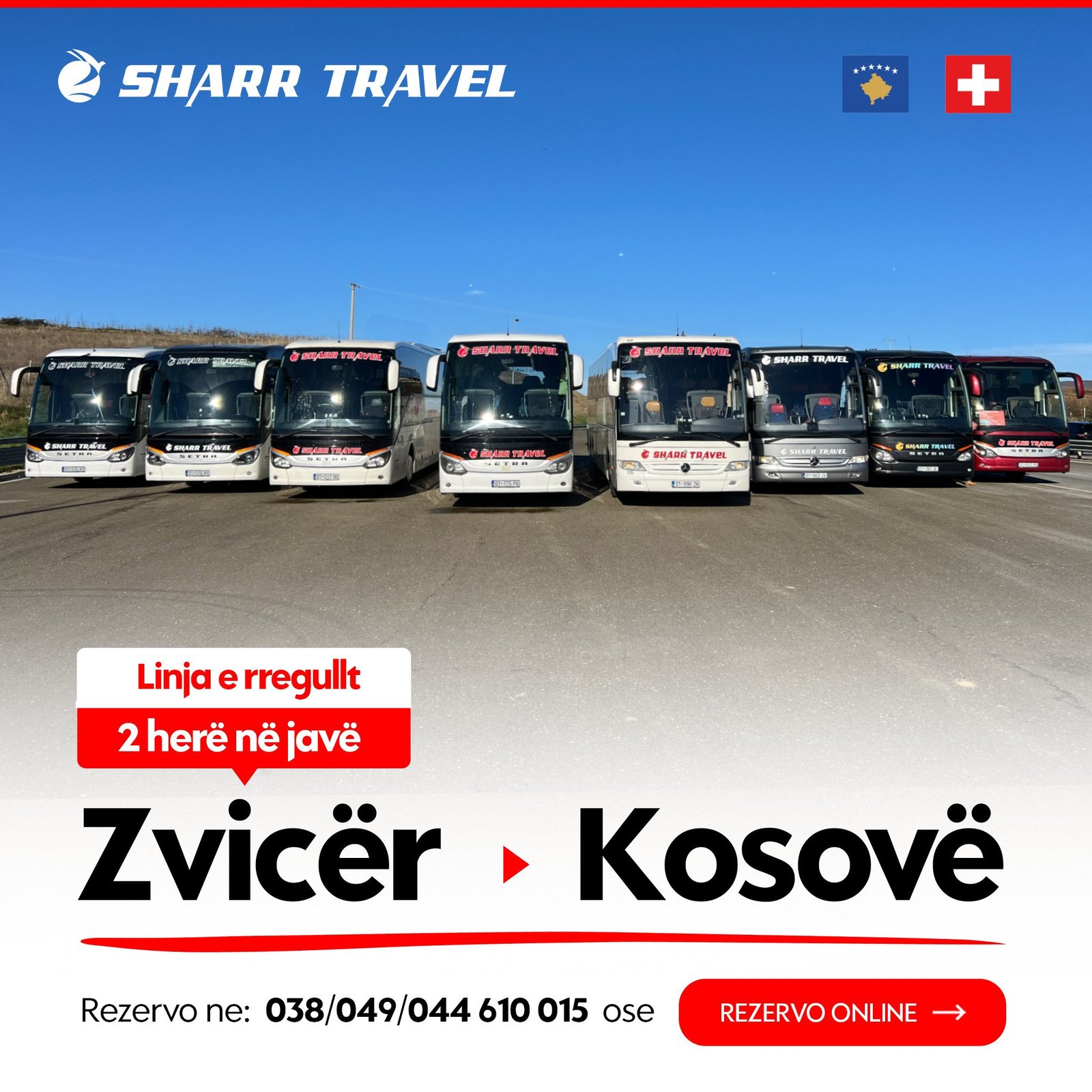 ZVICËR – KOSOVË – ZVICËR