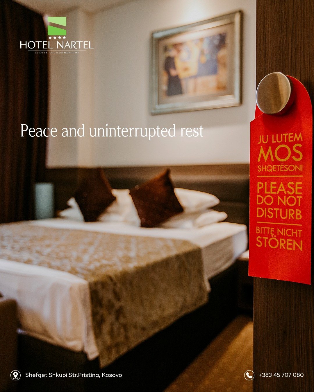 Escape the everyday hustle and step into a world of calm at Hotel Nartel