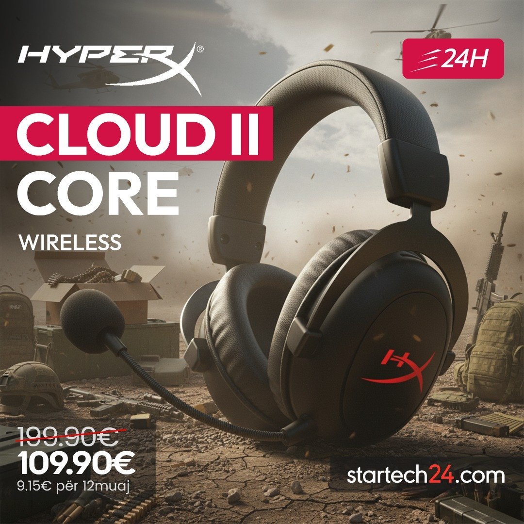 HyperX Cloud II Core Wireless