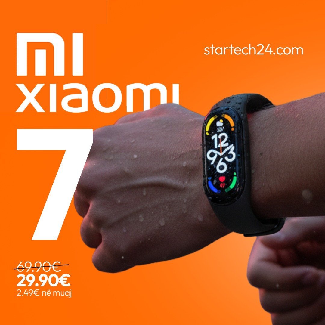 Smartband elegant me ekran AMOLED dhe funksione për fitnes e shëndet