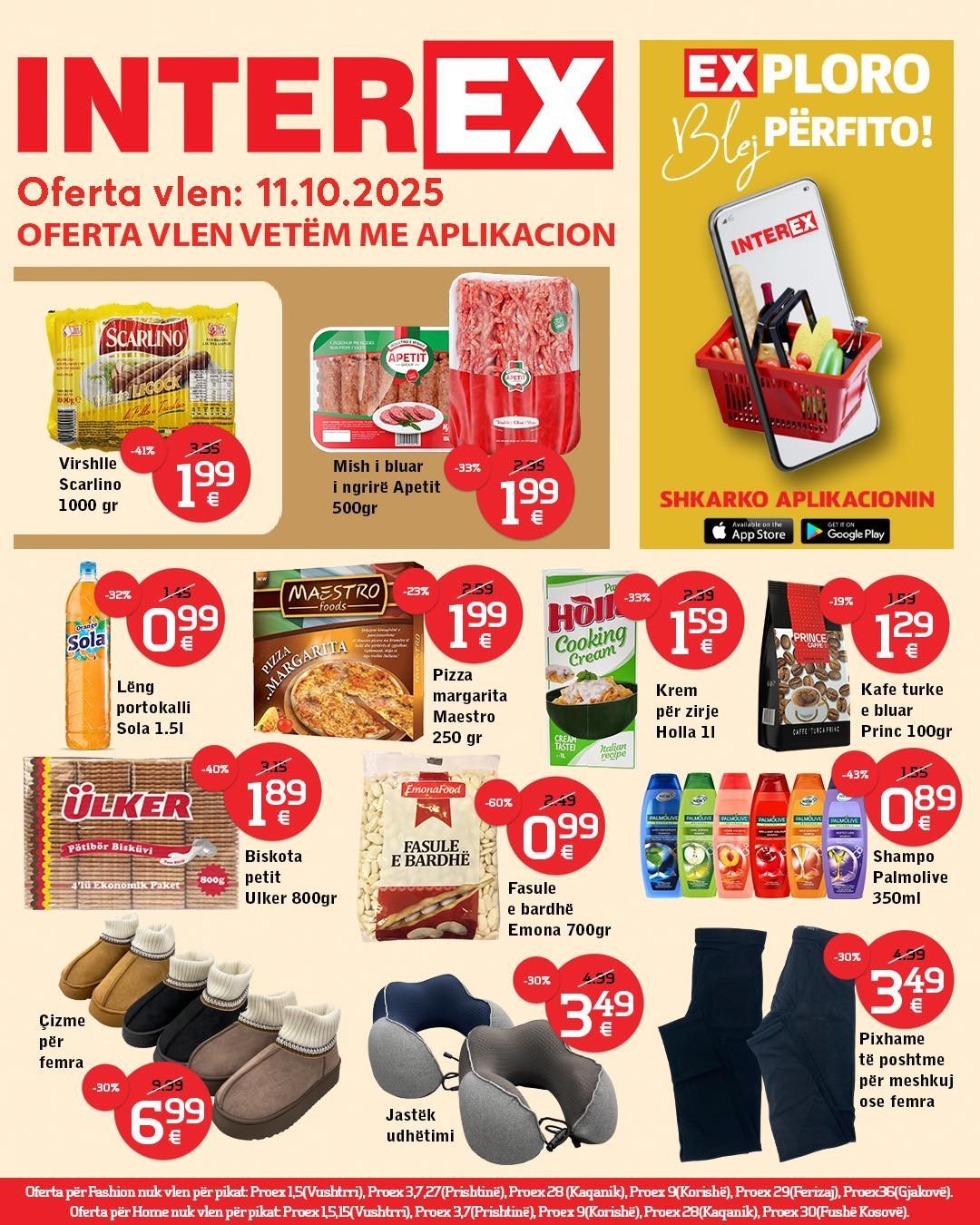 Blej me Aplikacion oferta vlen vetem me 11 Tetor
