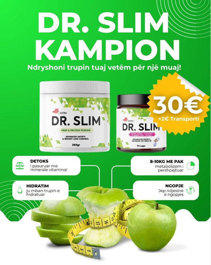 E PA-BESUESHME SOT DR.SLIM vetëm 30 € (+2 € transport)
