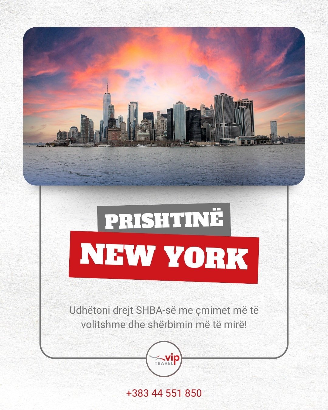 Fluturime nga Prishtina për në SHBA me çmime speciale