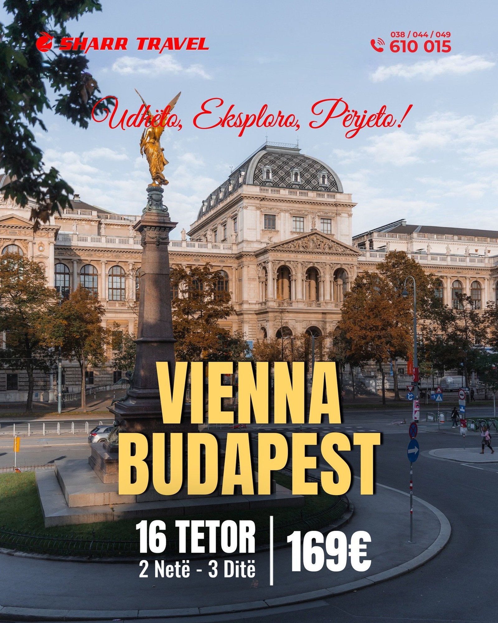 Budapest & Viena për vetëm 169€