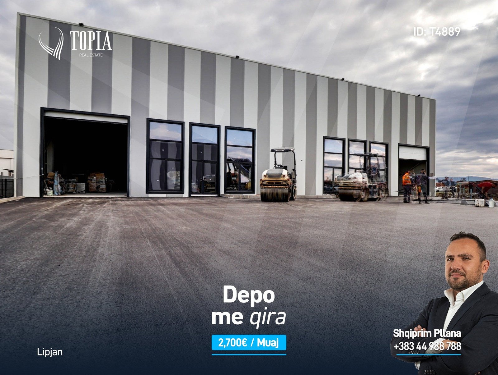 Depo me qira ne magjistralen Prishtinë - Ferizaj