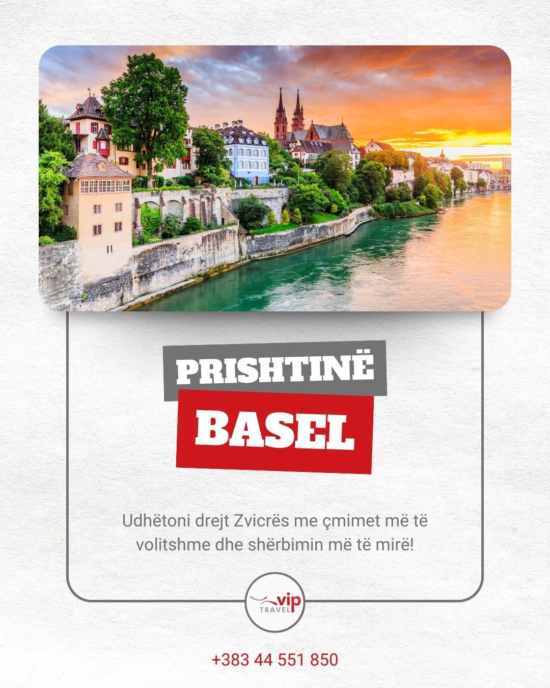 Fluturime direkte nga Prishtina për në Zvicër me çmime speciale