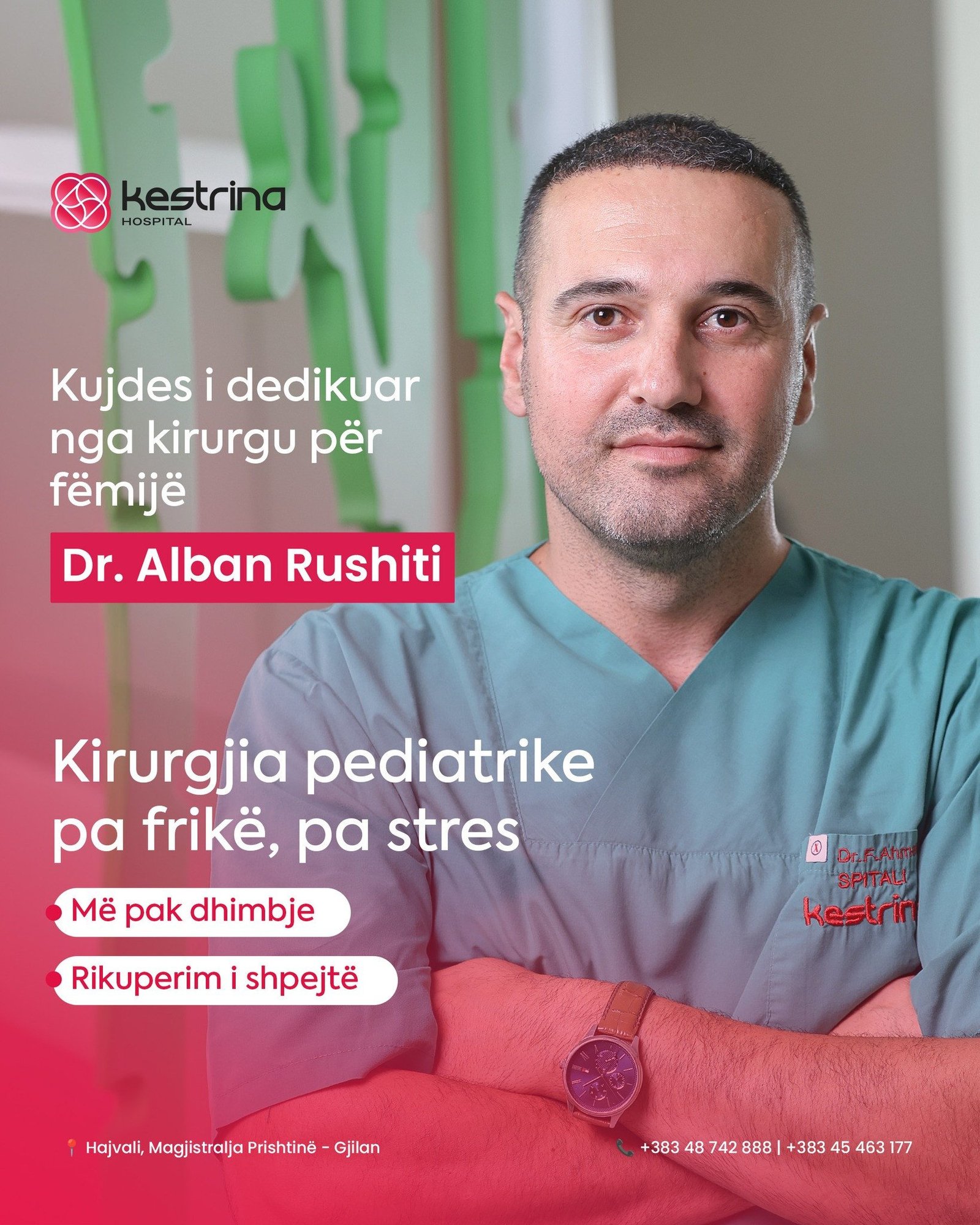 Kirurgjia për fëmijë nuk ka pse të jetë e frikshme