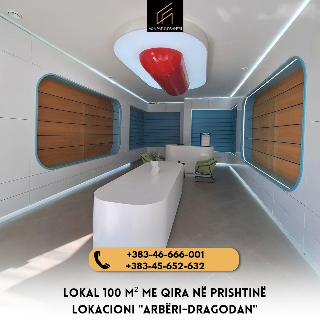 Lokal 100m² me Qira Prishtinë/Arbëri